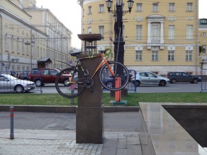Парковка для велосипеда!